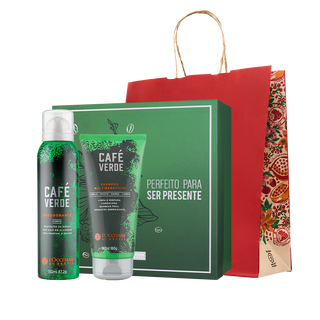 Presente Shampoo e Desodorante Caf&eacute; Verde